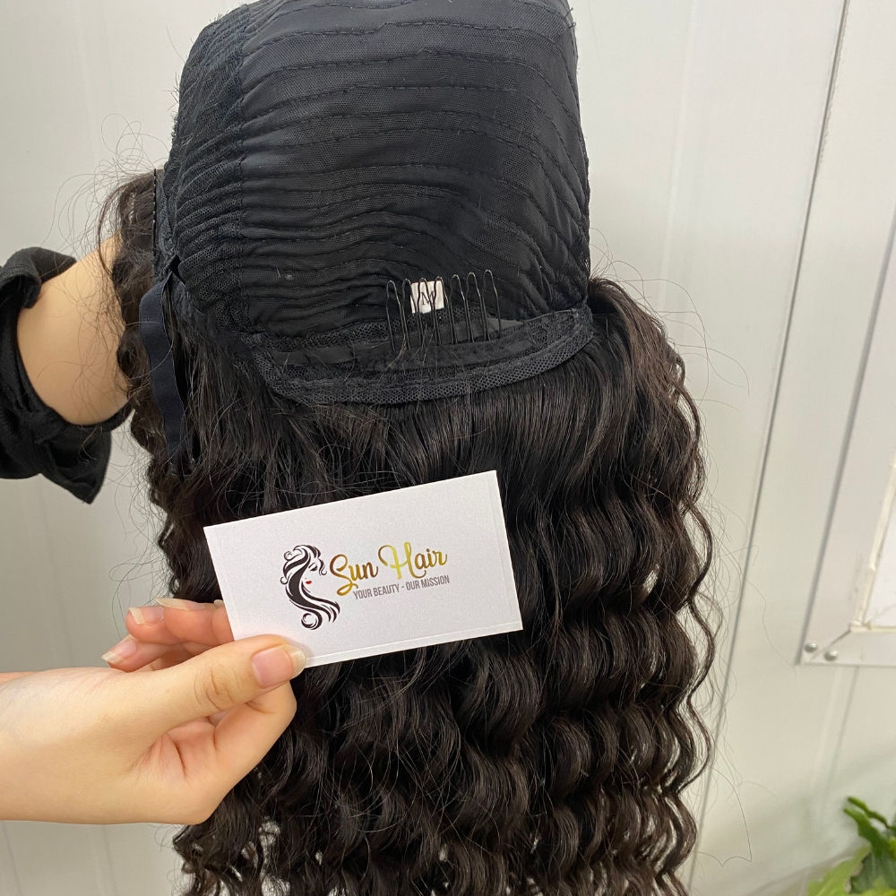 Wholesale Hot Trending Curly Natural Black Virgin Unprocessed Cuticle Aligned Wig Hair 100% Human Hair Extensions