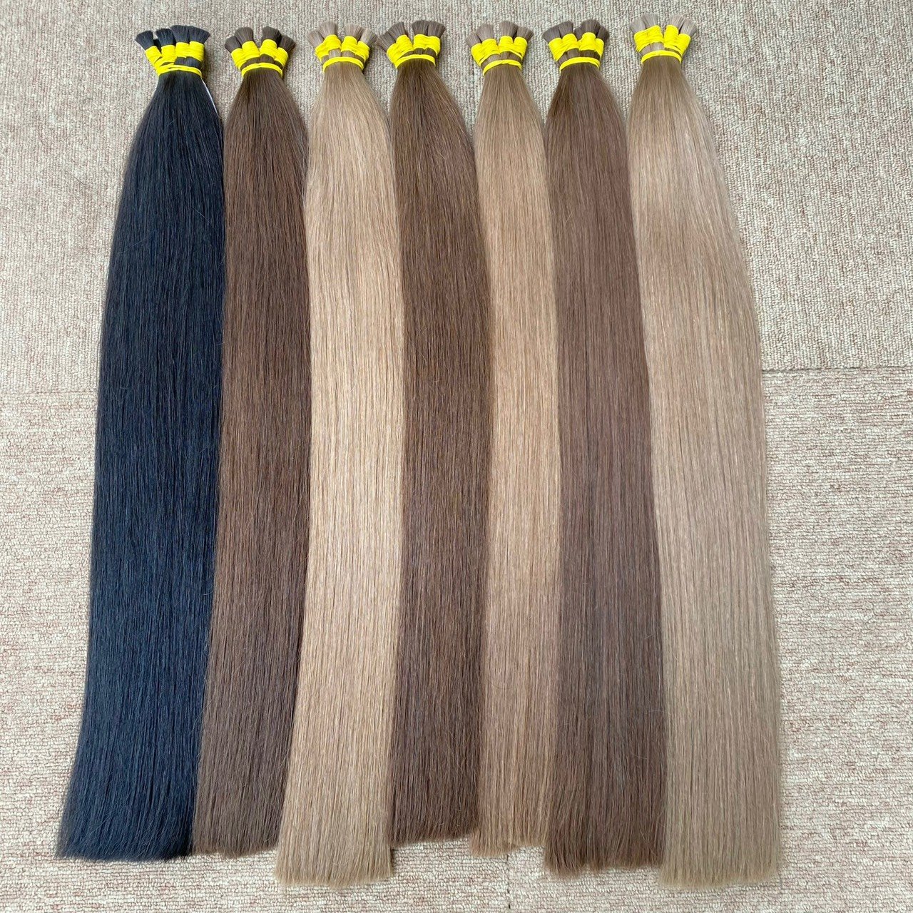 Hot deals Wholesale virgin hair vendors Bulk hair extensions Soft And Silky 100% Raw Slavic Vietnamese human hair extensions
