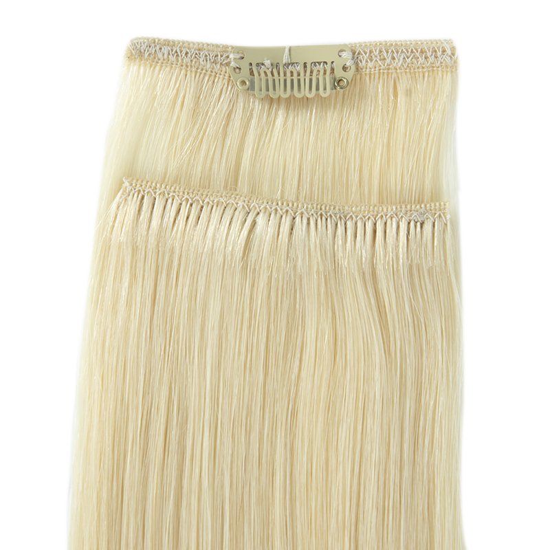 Wholesale Bone Straight Brazilian Clip In Hair Extension 100% Virgin Remy Human Hair Clip In Human Hair Extensions