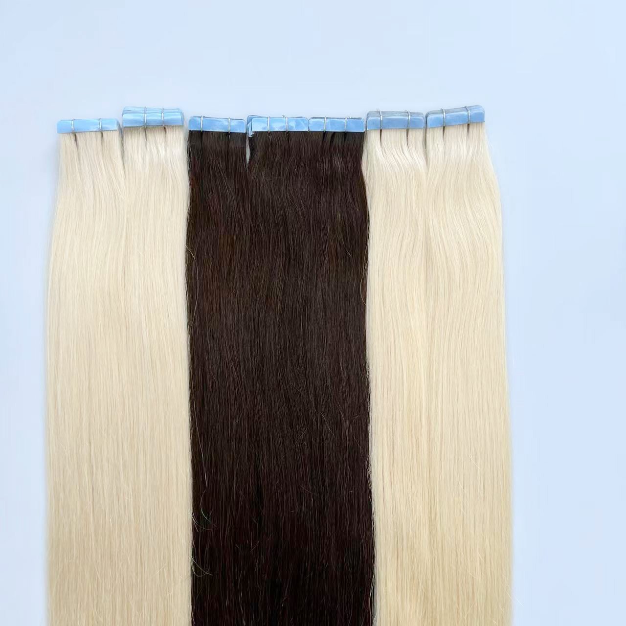 Wholesaler price invisible tape hair seamless invisible tape in human hair extension