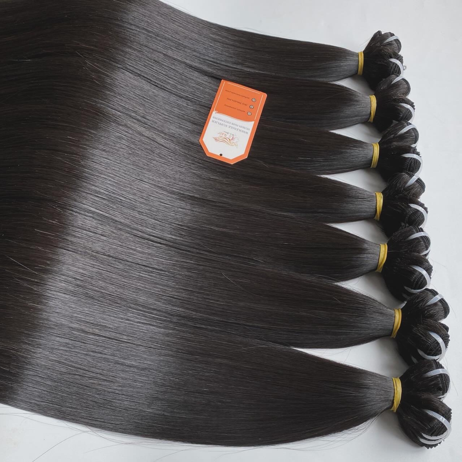 Wholesale Price Factory Double Drawn Human Hair Extensions Raw Vietnamese Hair Human Hair Extensions
