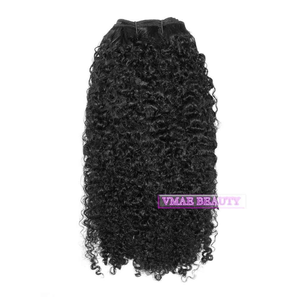VMAE Cambodian Raw Cuticle Aligned Human Hair Weaves Black Afro Kinky Curly 3A 3B 3C 4A 4B 4C Natural Virgin Hair Extension