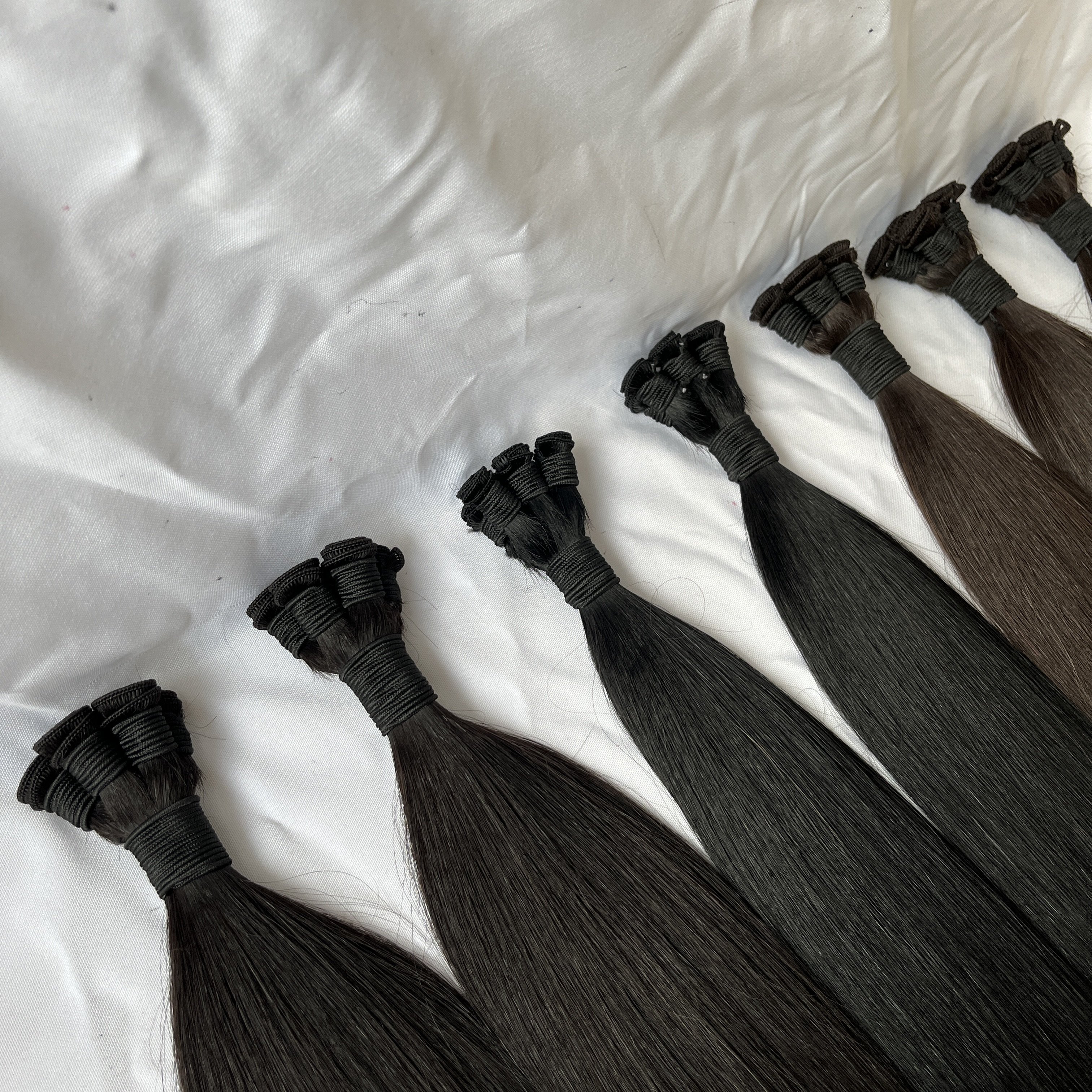 12A 100% Brazilian Remy Human Hair Extension Bone Straight Natural High Quality Bulk Hair