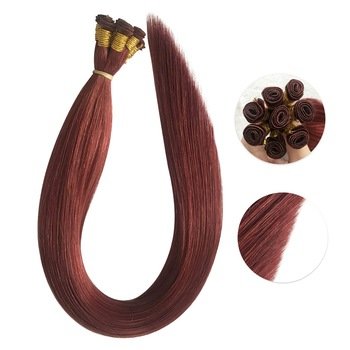 Hot Selling Luxury Unprocessed Raw Human Hair Extensions Super Grade Wholesale Price Hand Tied Weft Human Hair