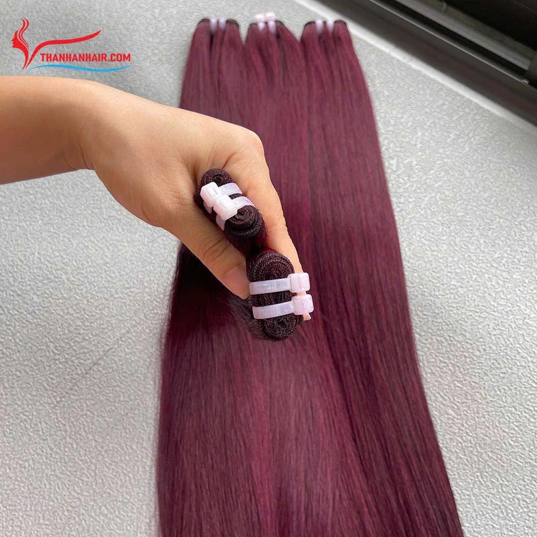 Best Selling!!! Super Double Drawn Remy Virgin Vietnamese Hair Bone Straight Hair Weave Bundles Human Hair Extension