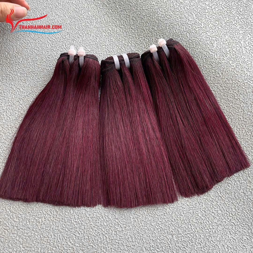 Best Selling!!! Super Double Drawn Remy Virgin Vietnamese Hair Bone Straight Hair Weave Bundles Human Hair Extension