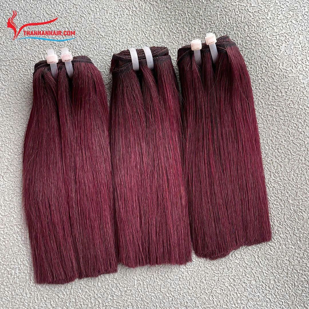Best Selling!!! Super Double Drawn Remy Virgin Vietnamese Hair Bone Straight Hair Weave Bundles Human Hair Extension