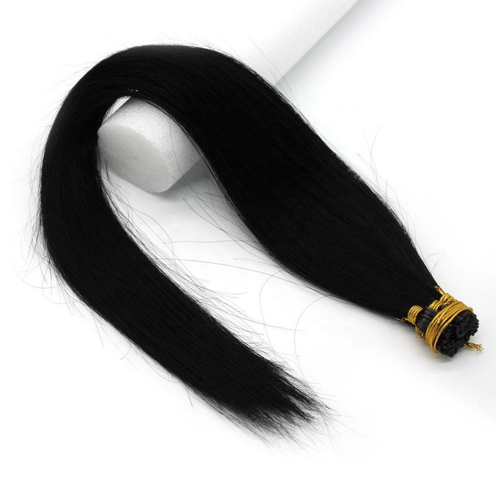 Pre Bonded Keratin Stick i Tip Hair Extension Natural Remy Human Hair 16-24" Straight 100s In Stock Dropship