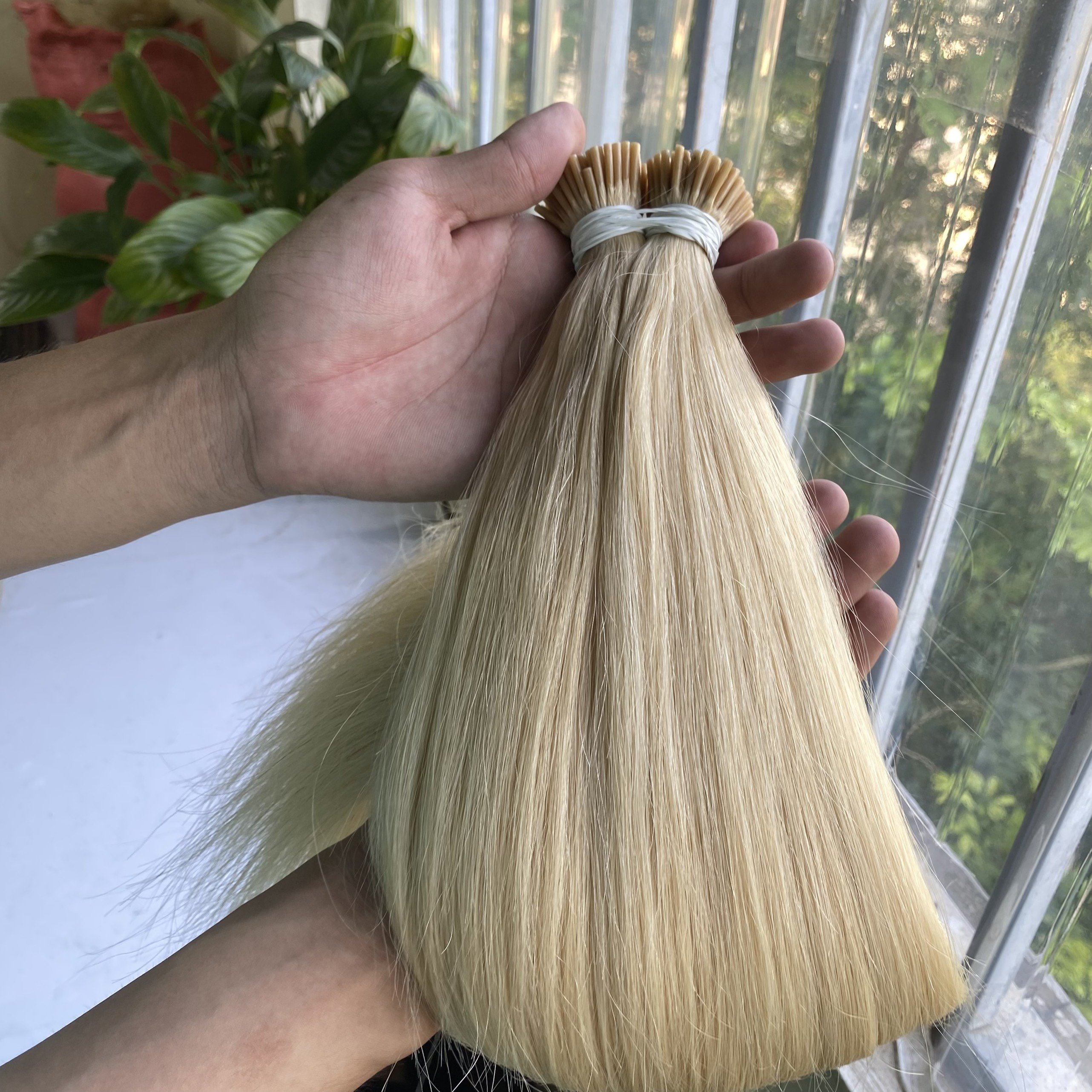 Wholesale Double Drawn Italian Prebonded I Tip U Tip Hair Extensions Virgin Keratin Human Hair Extension