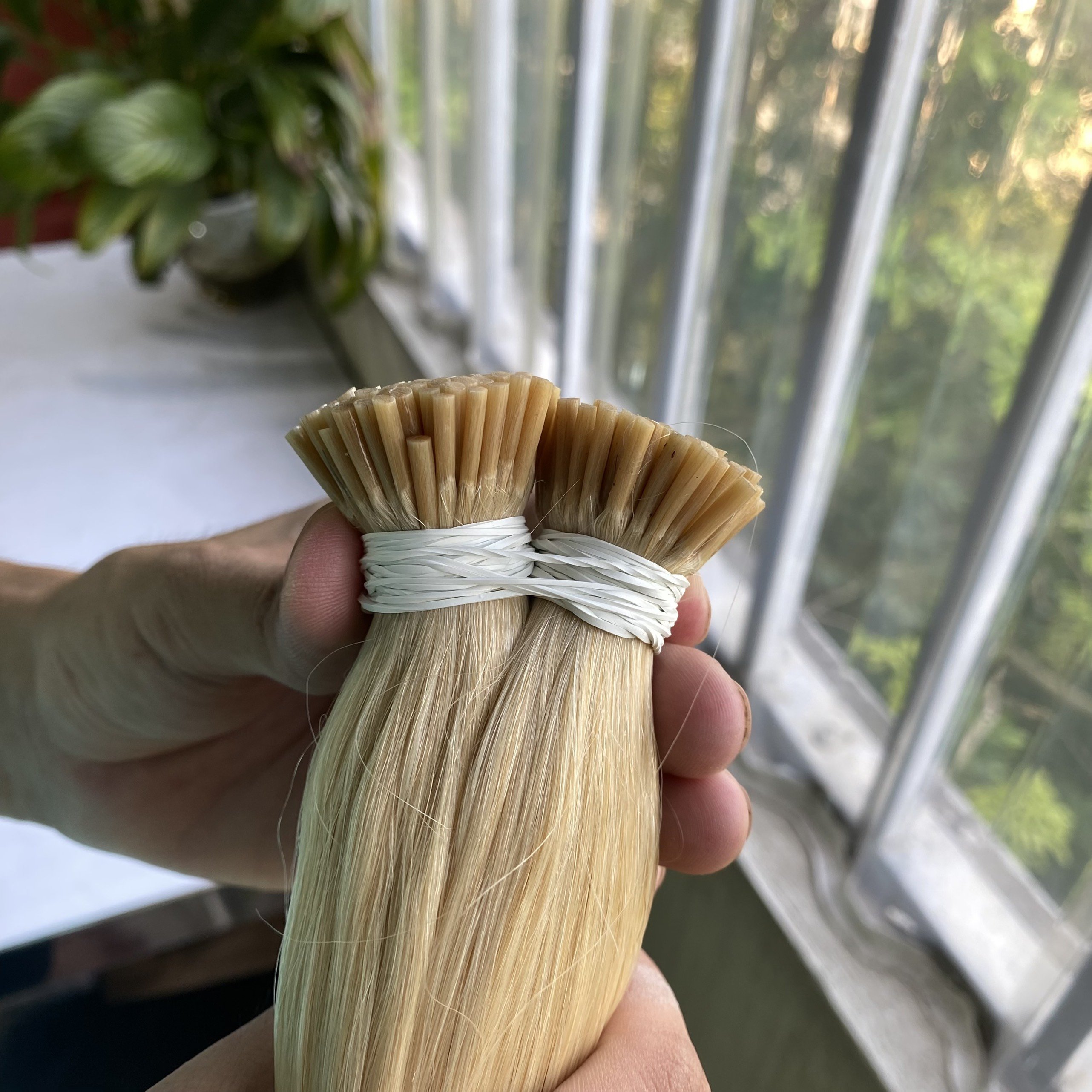 Wholesale Double Drawn Italian Prebonded I Tip U Tip Hair Extensions Virgin Keratin Human Hair Extension