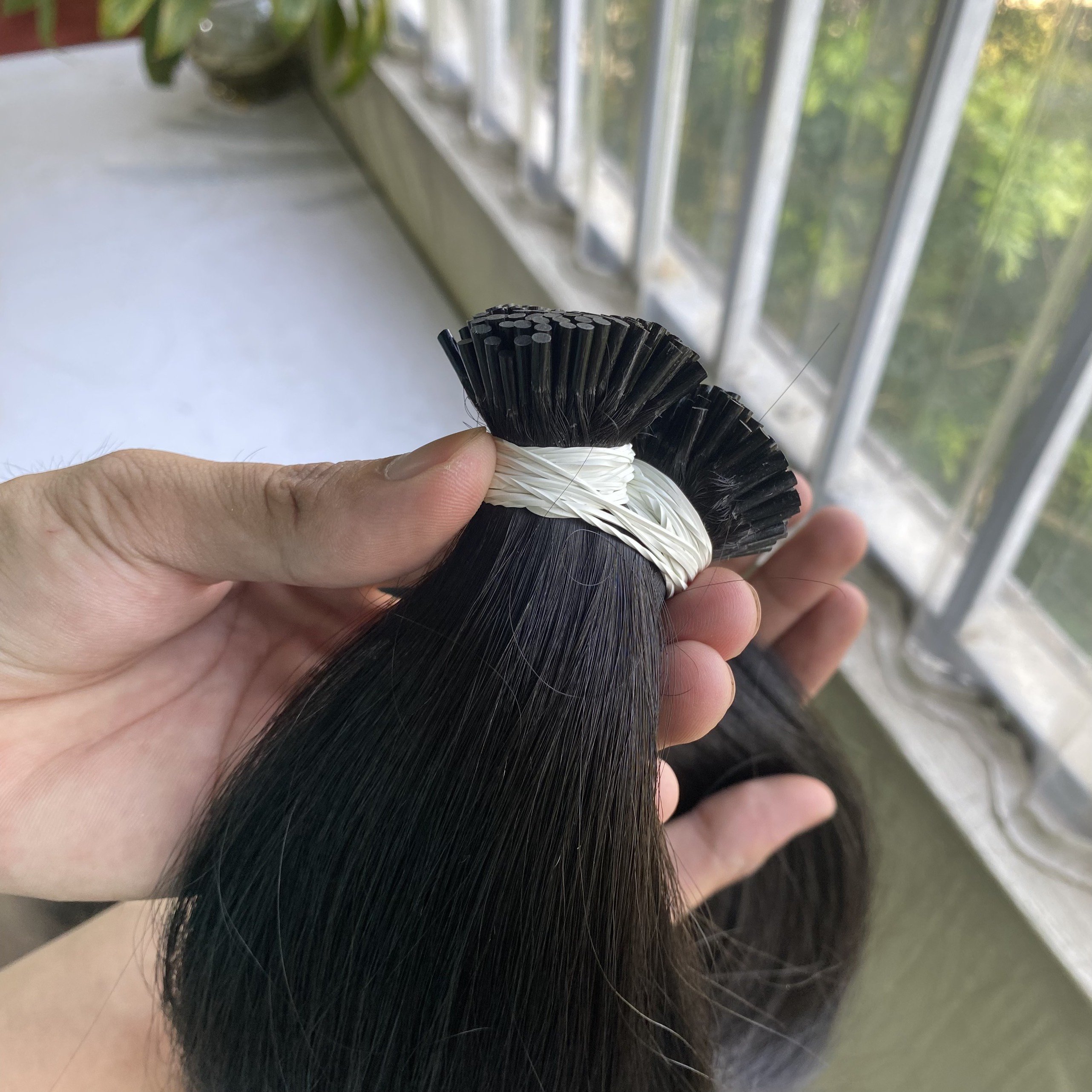 Wholesale Double Drawn Italian Prebonded I Tip U Tip Hair Extensions Virgin Keratin Human Hair Extension