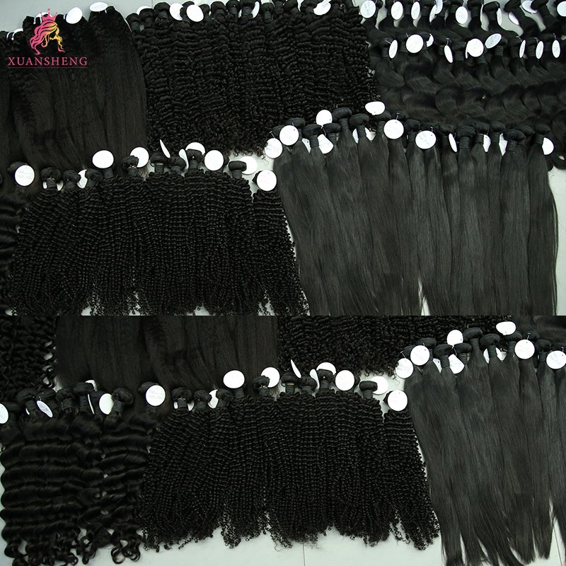 XS high quality remy real hair extensions human hair grade 10a 36" human hair extension