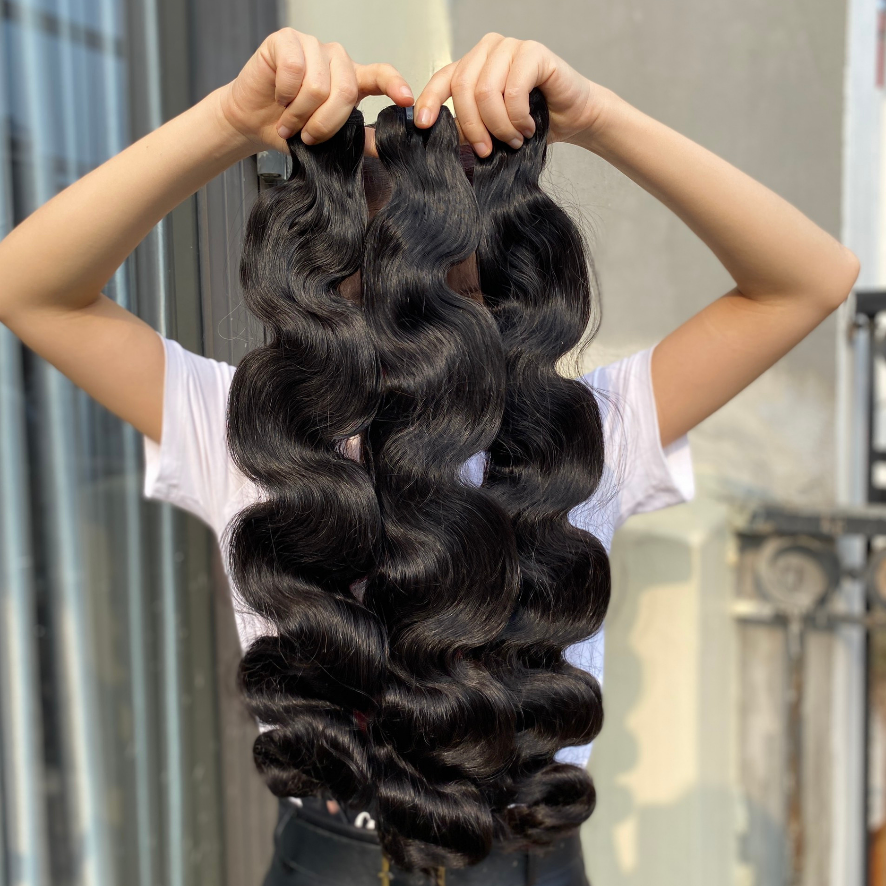 Raw hair Wavy High quality 100% Human Hair Extensions Healthy Hair raw vietnamese high quality