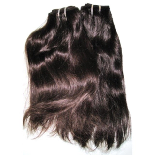 Natural virgin human hair extensions from lengths 8 inches to 32 inches with natural colors black and brown available & samples