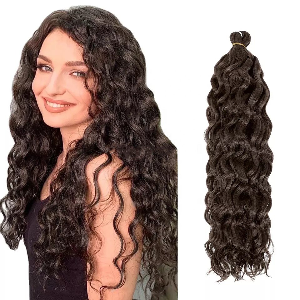 Hawaii Curly Hair Soft Crochet Hawaii Ocean Wave Braiding Hair
