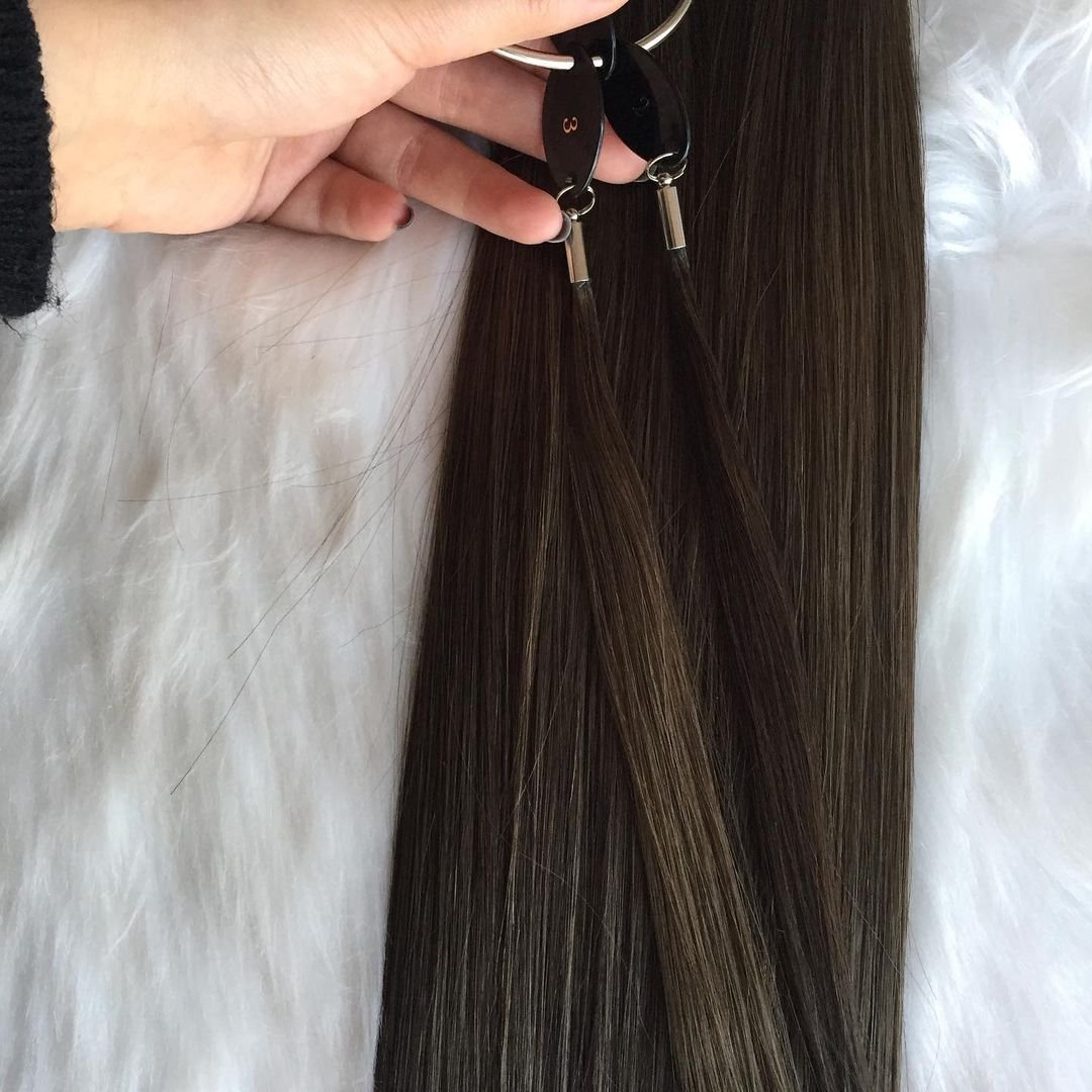Wholesale Good Quality Premier Wig Nano Ring Human Hair Brazilian Nano Woman Hair Extension In Bulk