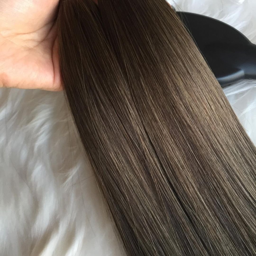 Wholesale Good Quality Premier Wig Nano Ring Human Hair Brazilian Nano Woman Hair Extension In Bulk