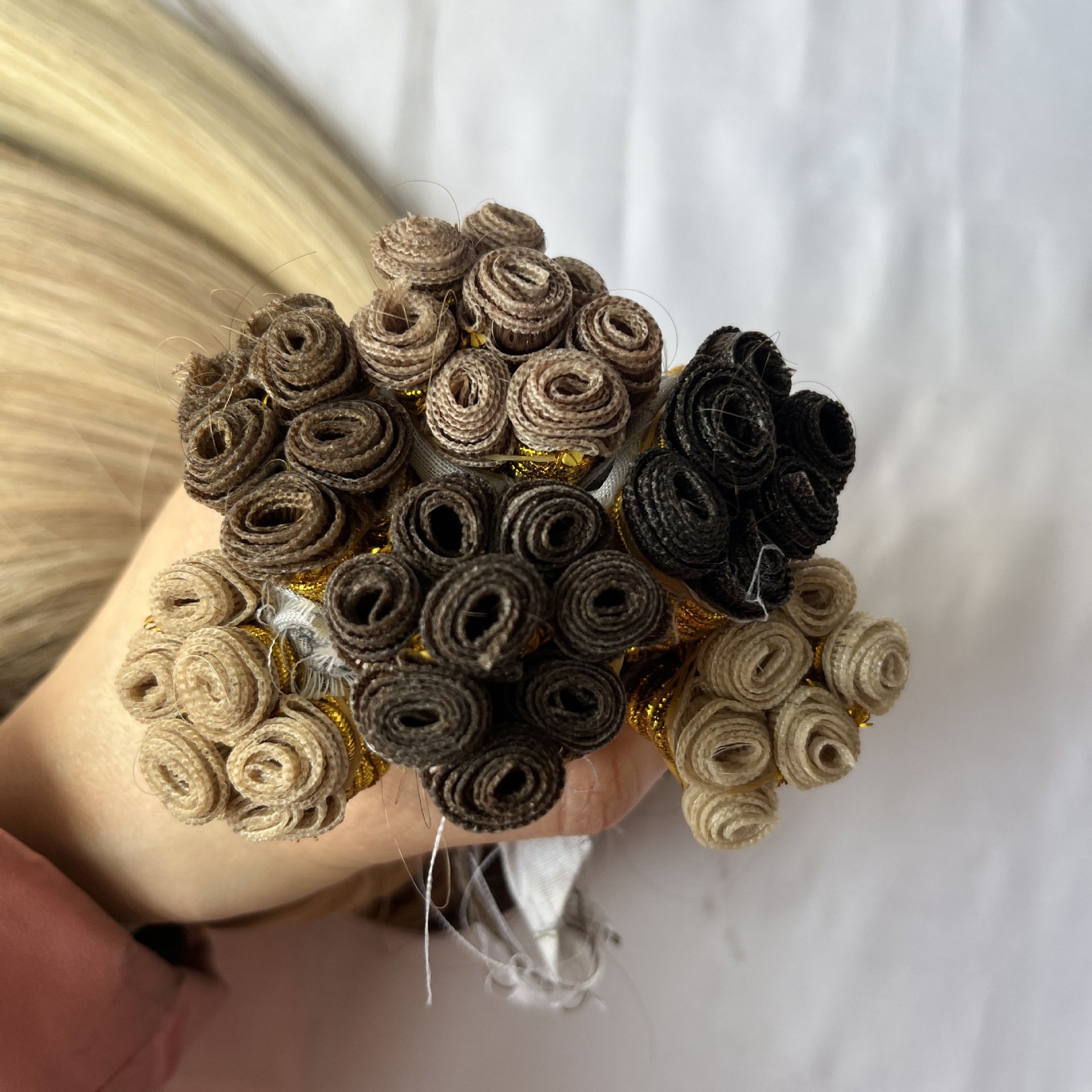 Wholesale I Tip U Tip Clips Hair Extensions Virgin Remy Keratin Human Hair Extension