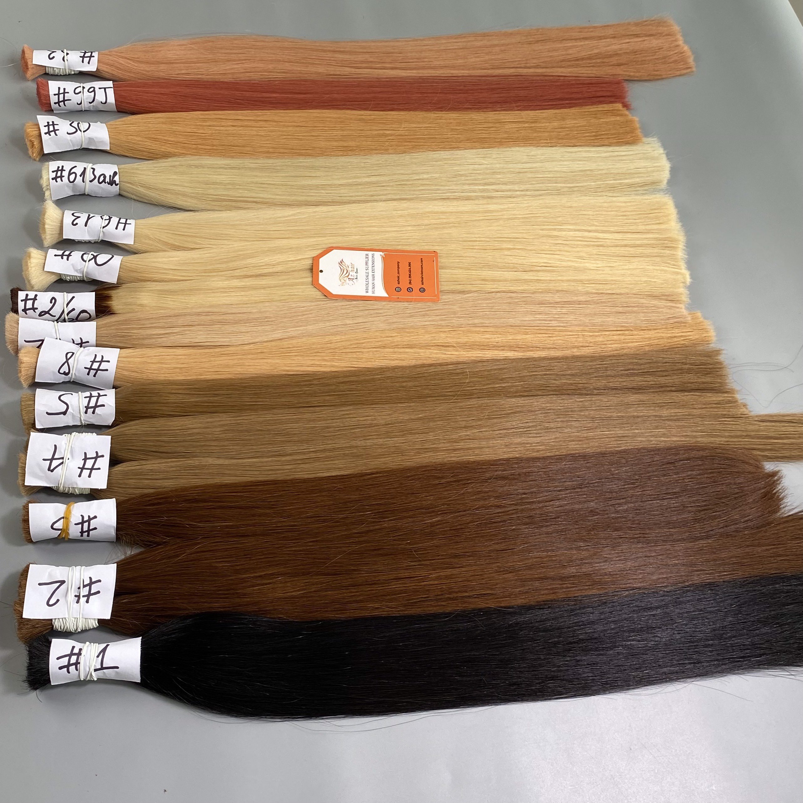 Top Grade 100% Remy Hair Bulk Double Drawn Human Hair Extensions Customizable Orders By Our Vietnamese Factory