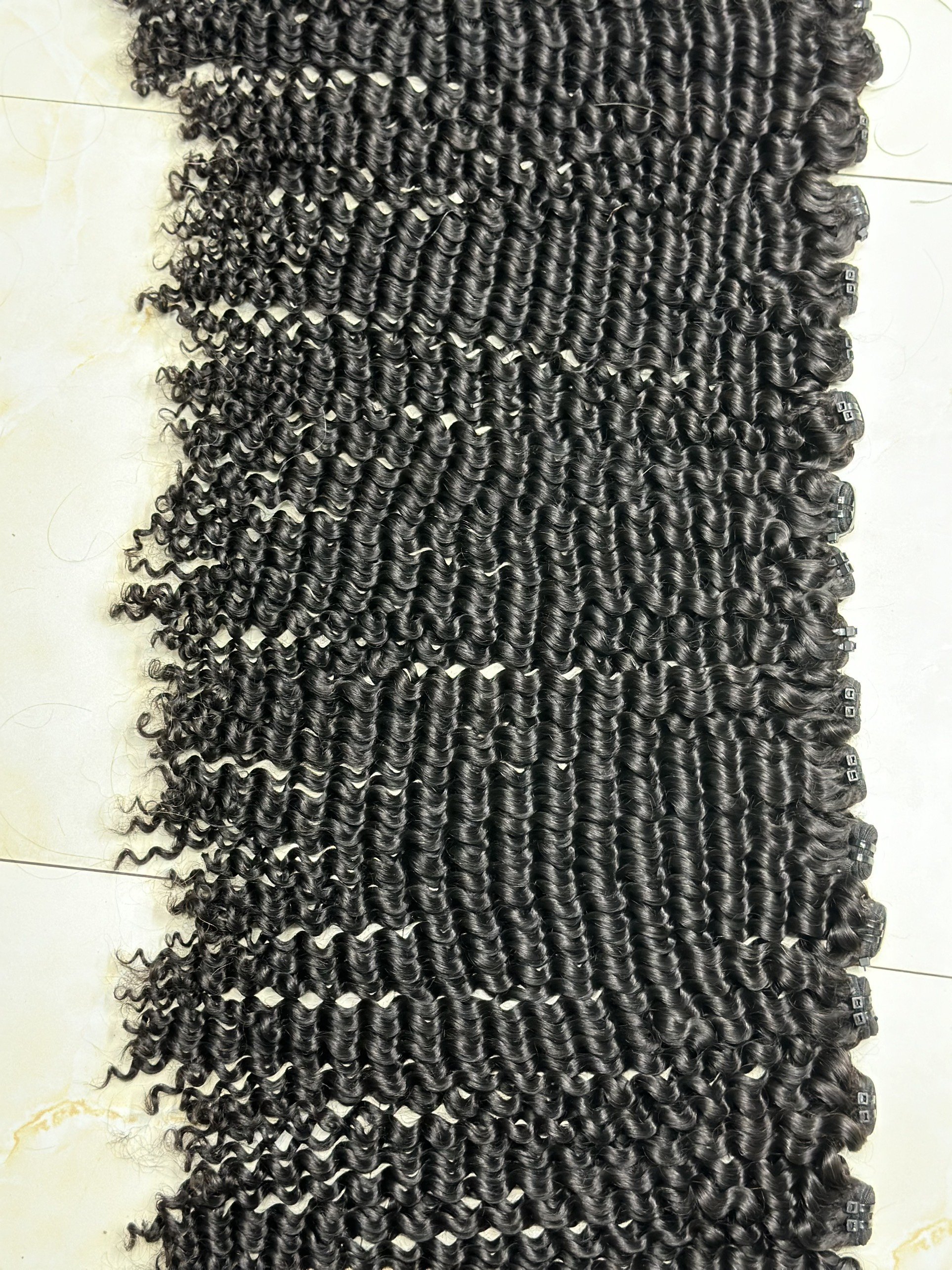 Wholesale Vendor Natural 100% Deep Wave Human Hair VietNamese Weft Human Hair Extensions