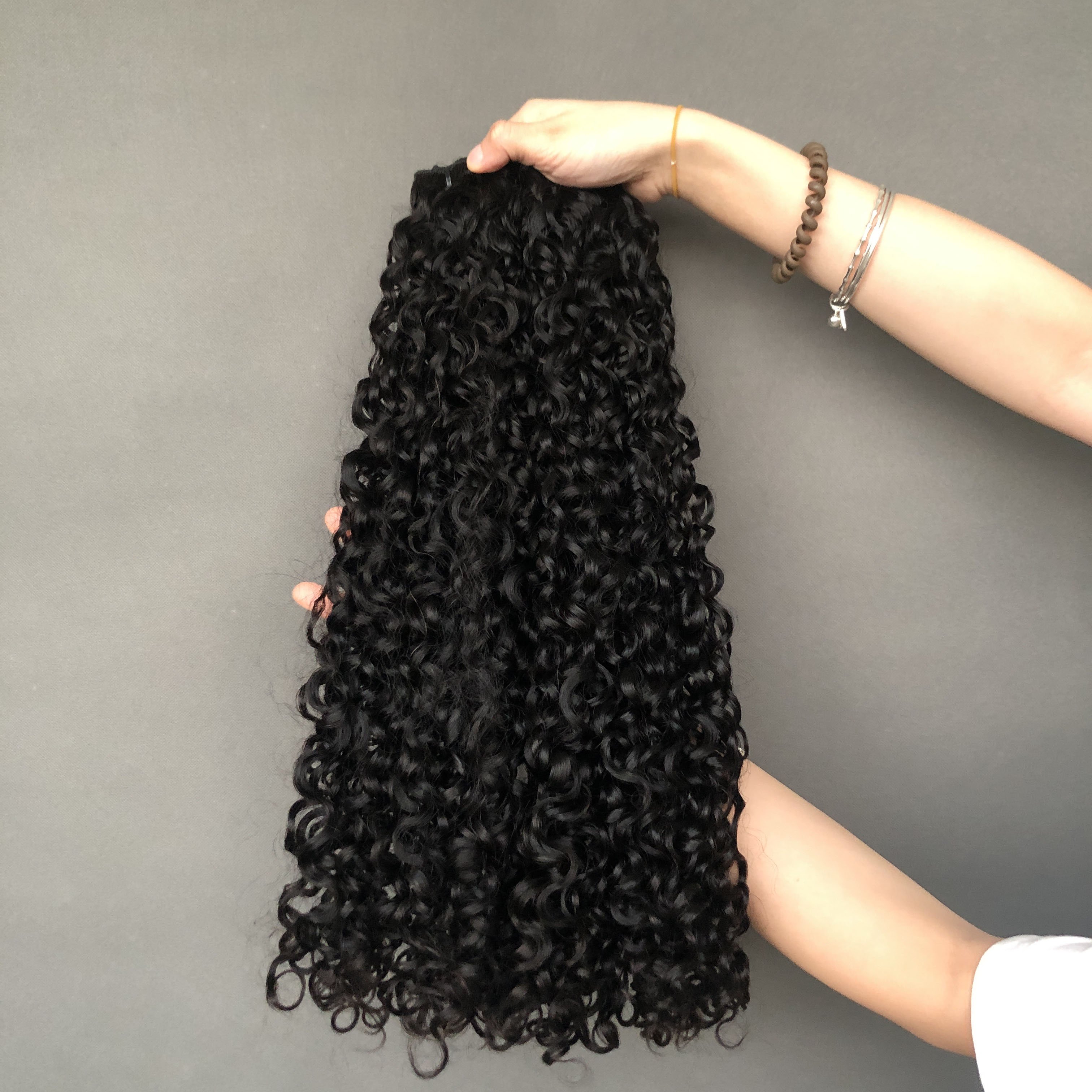 Wholesale 12A Cabelo Humano Natural Pixie Curl Cuticle Aligned Hair Extensions Human Hair Bundles Raw Indian Curly Hair