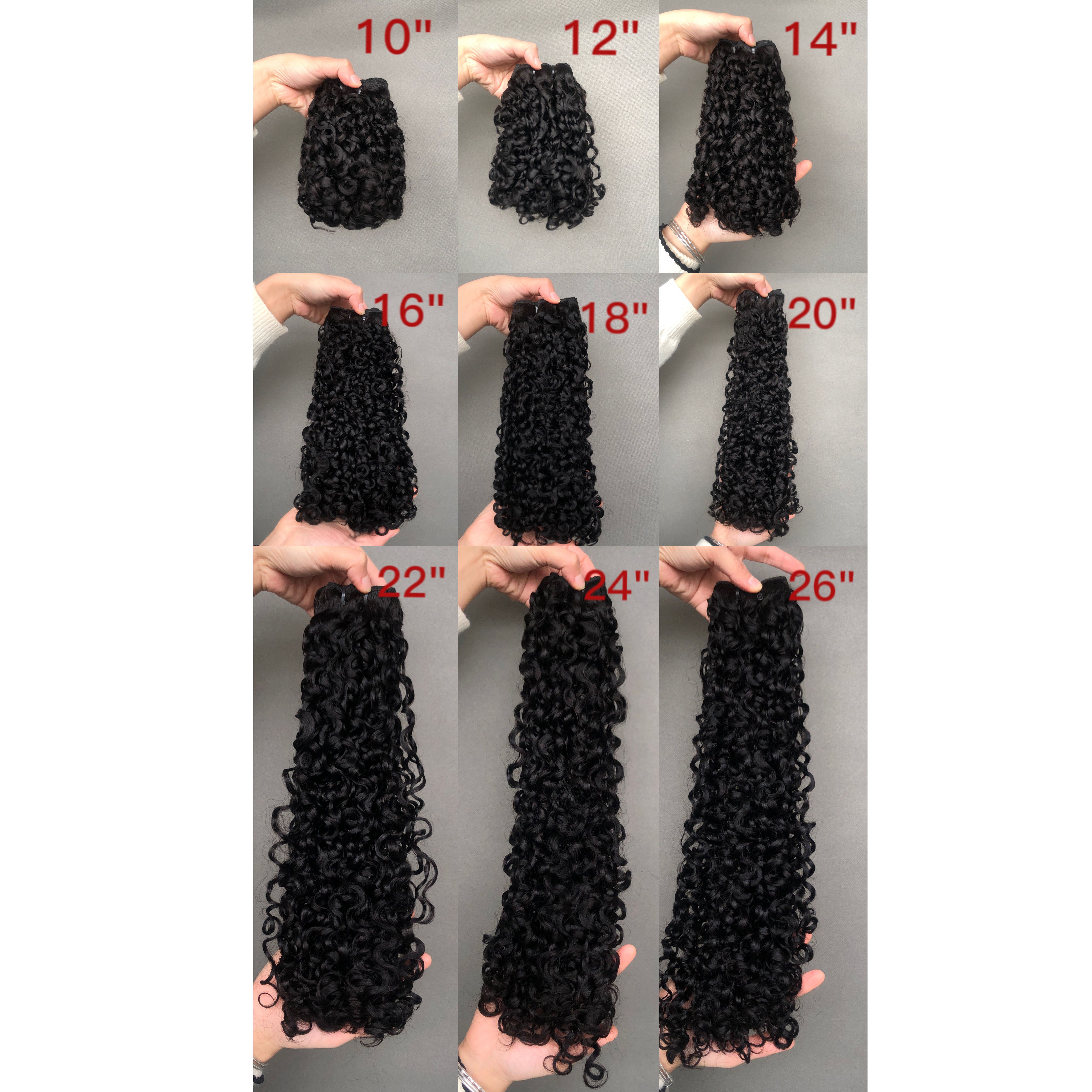 Wholesale 12A Cabelo Humano Natural Pixie Curl Cuticle Aligned Hair Extensions Human Hair Bundles Raw Indian Curly Hair