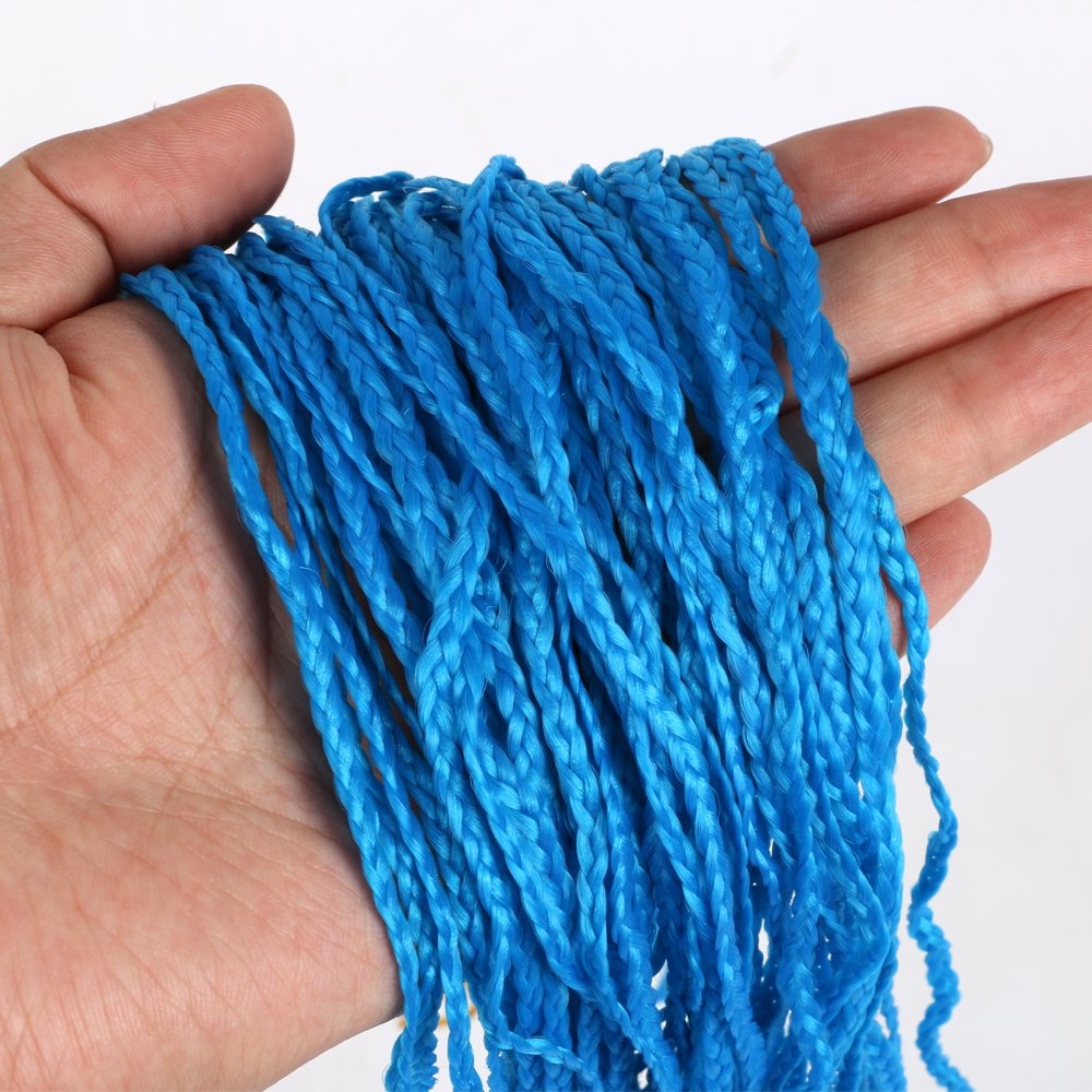 SHAROPUL Long Micro Pre-Looped Synthetic Zizi Braids Color Thin Small Box Braid Crochet Twisted Hair Synthetic Braiding Hair