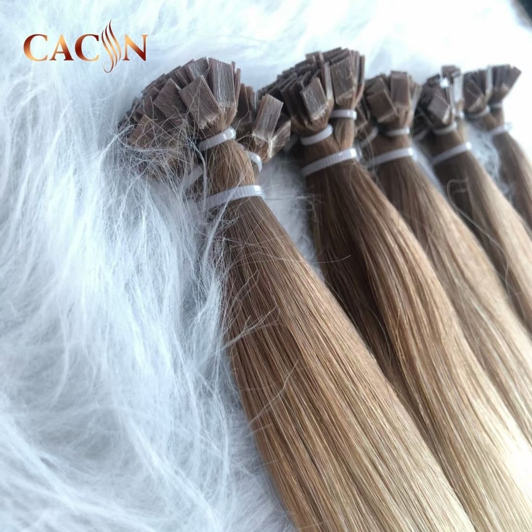 Supplier Double Drawn 100% Cuticle Virgin Aligned Keratin U Flat I Tip Human Hair Extensions