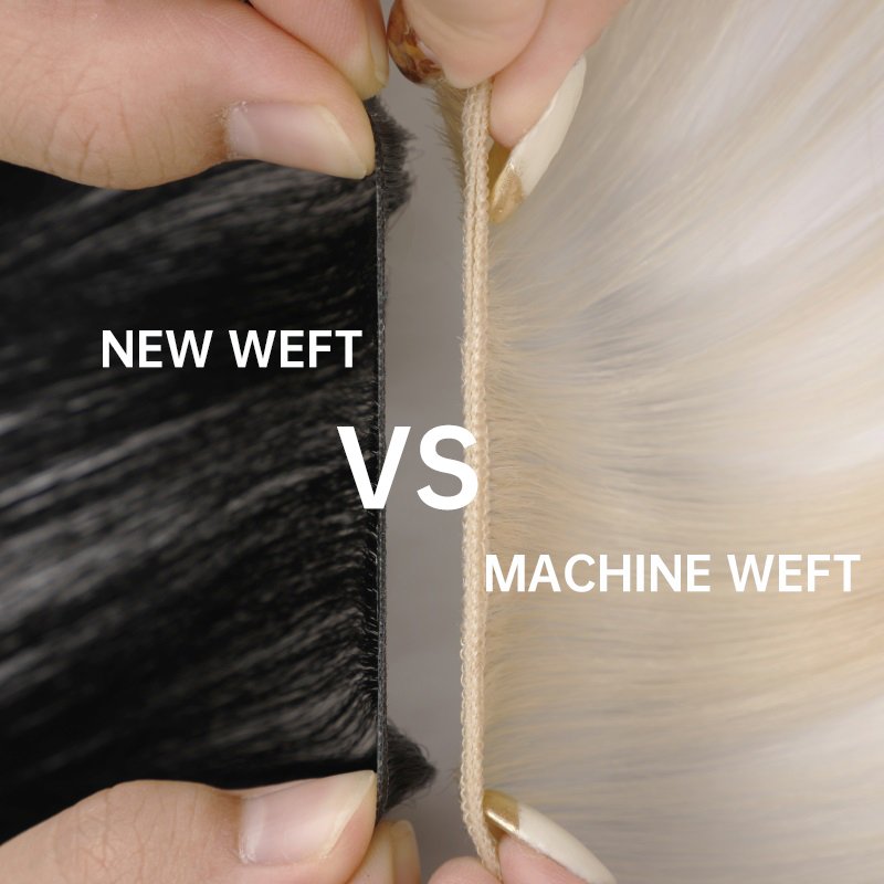Invisible Wholesale Double Drawn Virgin Human Hair Extensions Human Light Color Genius Hair Wefts Extensions