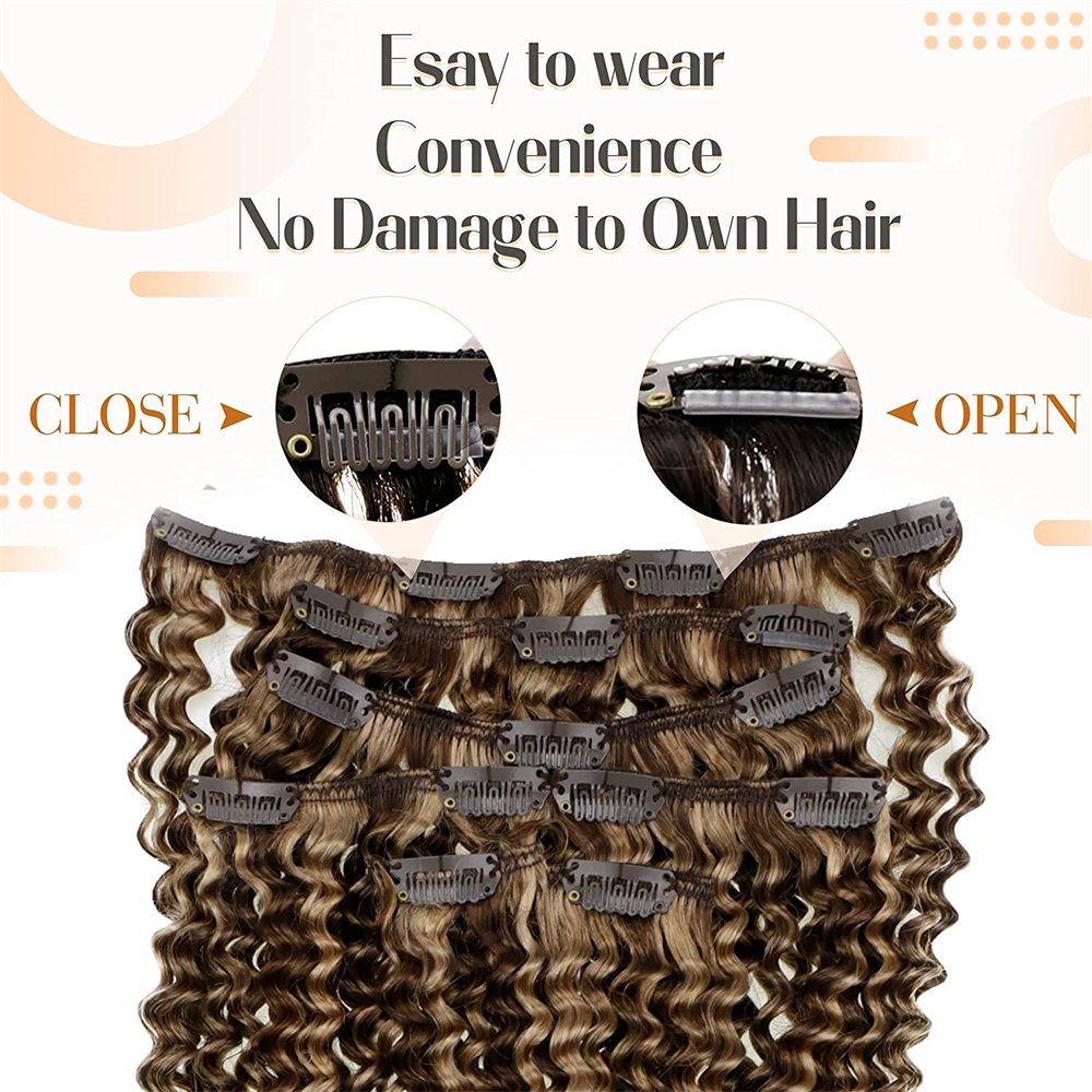 Loose Curl Tape In Hair Extensions for Women Highlight Human Hair Cuticle Aligned Brazilian Remy Hair Extension