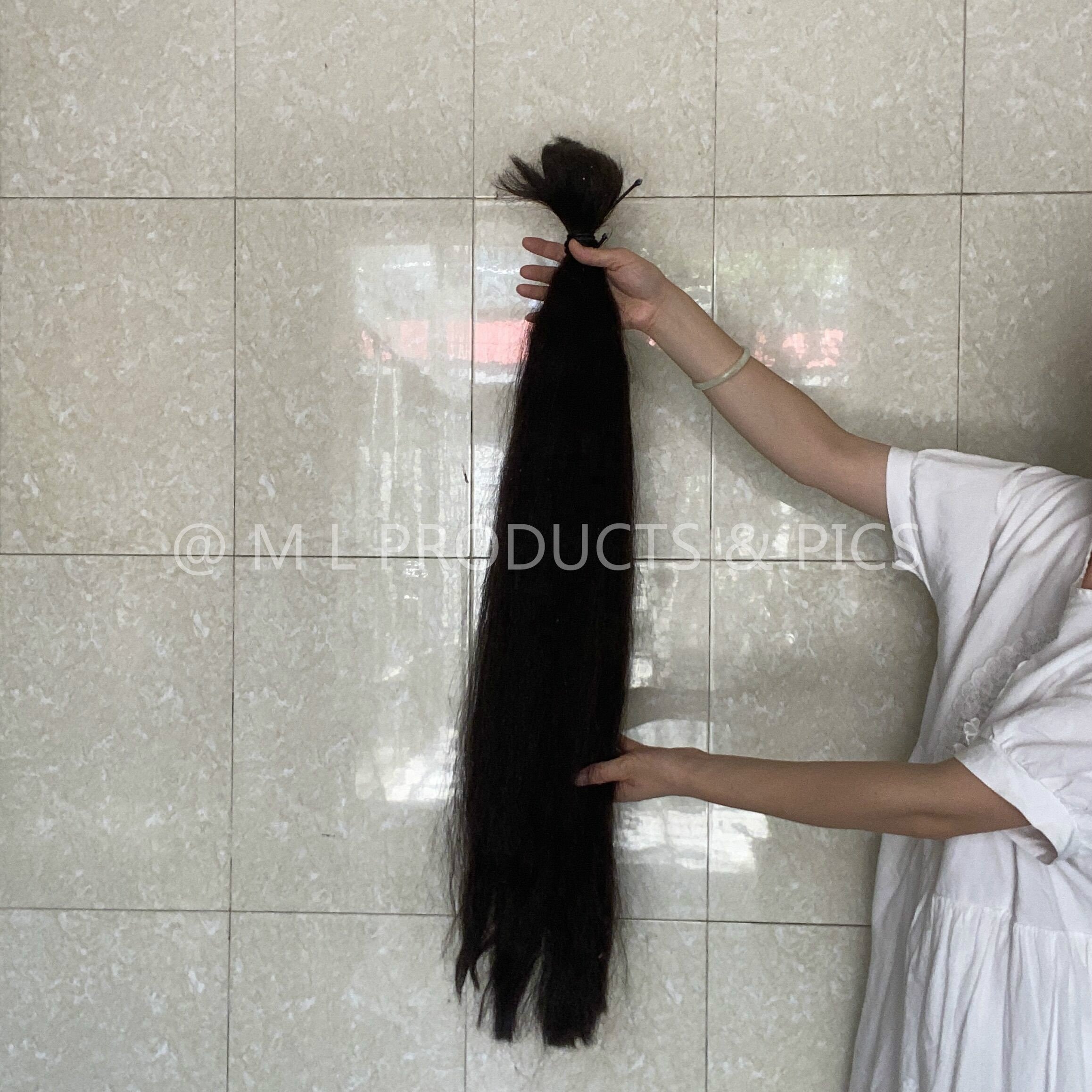 Drop Shipping raw Myanmar weave human hair extension 34''