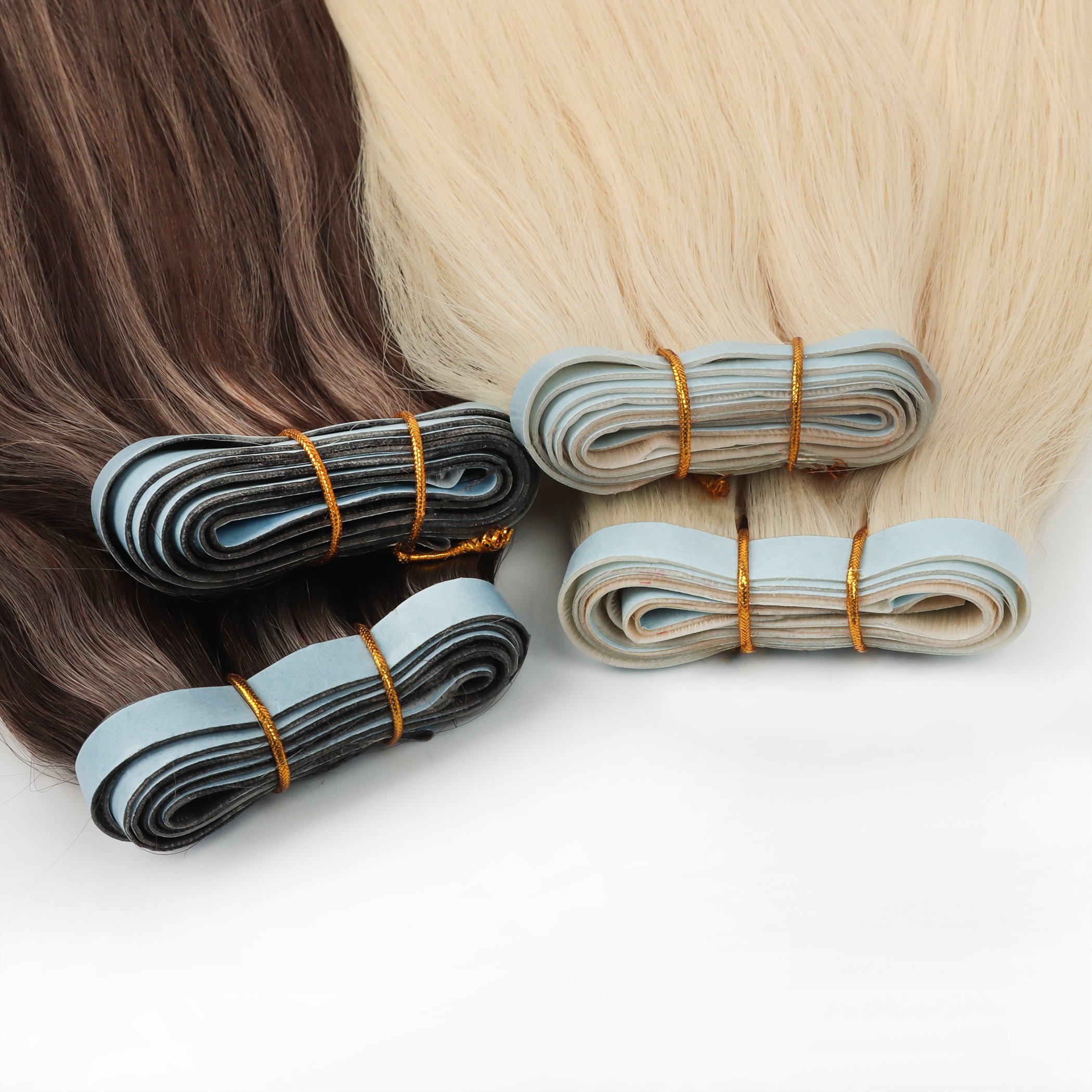 2024 New Injection Seamless Invisible Skin Weft Tape Hair Double Drawn Cuticle Intact Remy Tape in Human Hair Extensions