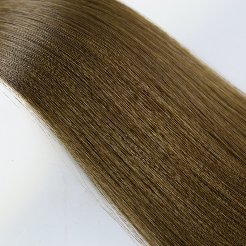 2024 New European Keratin Hair Cuticle Aligned Virgin Hair No Shedding I Tip Human Hair Extensions