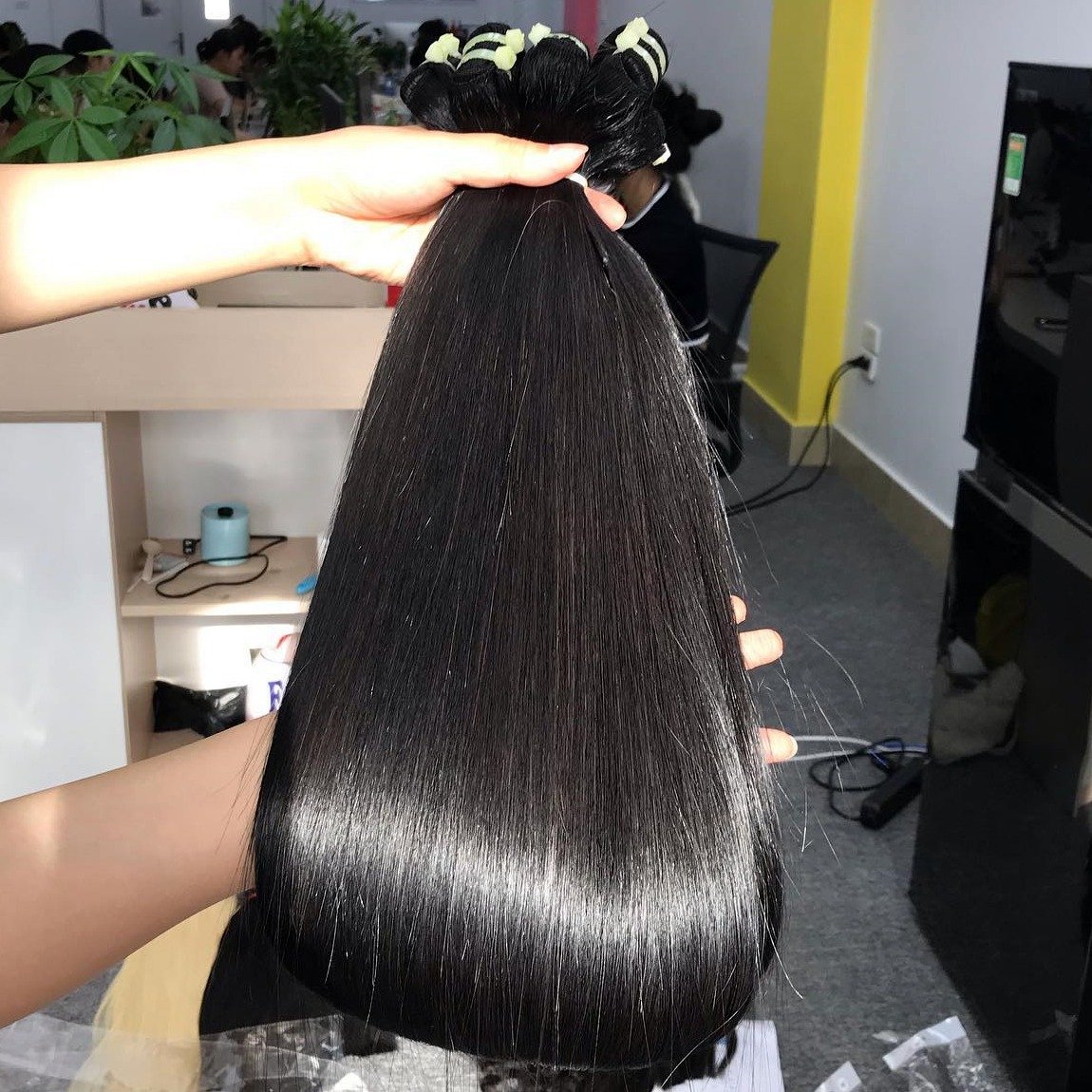 Human Vietnamese Raw Hair Bundles Virgin Cuticle Aligned Hair Hairwave Bundles Loose Wave Raw Brazilian Bundles Free Sample 100