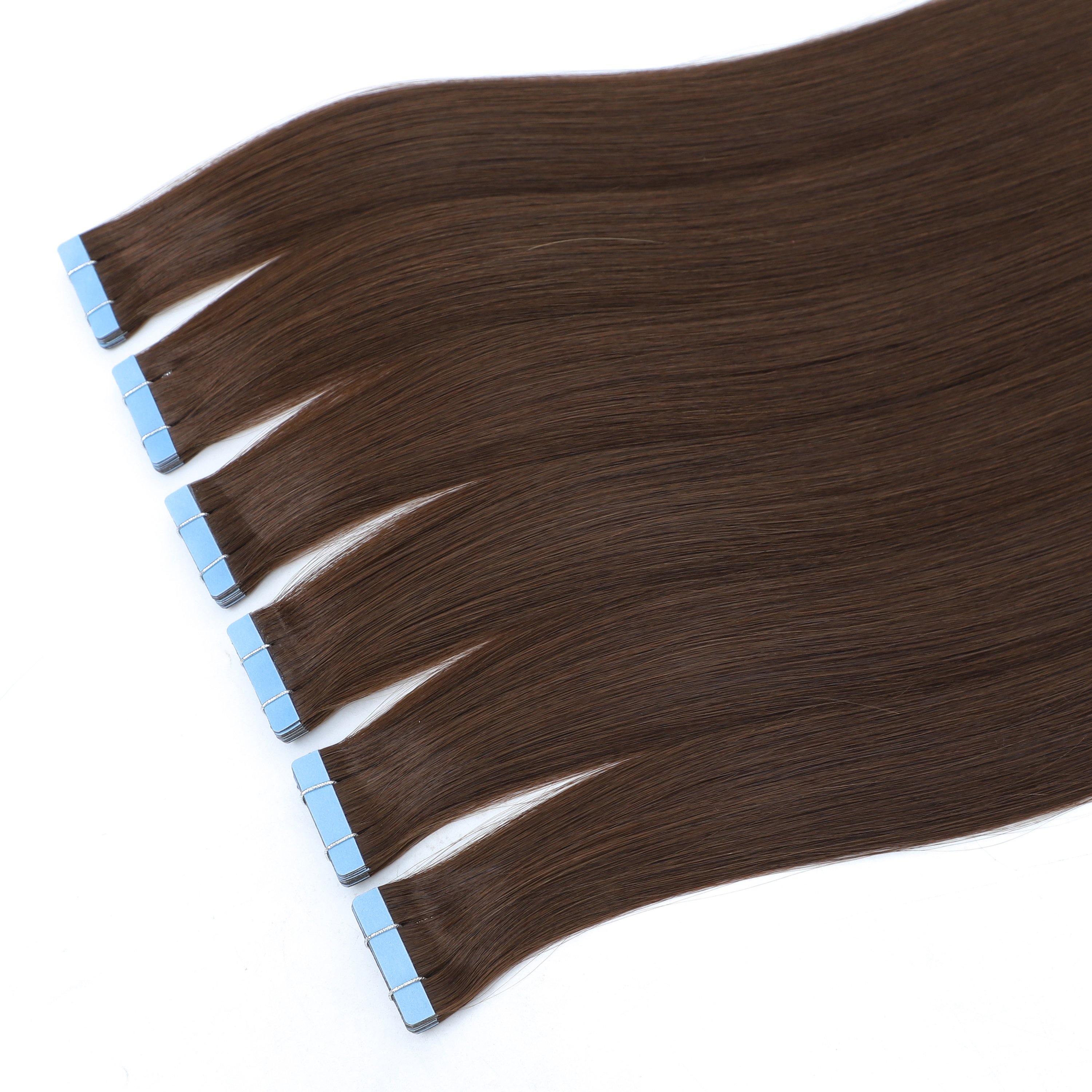 24 hours fast shipping Double Drawn remy human hair piano color Brazilian Hair bundles Remy Tape In Hair Extensions