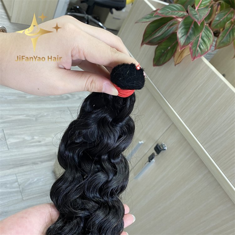 Water wave Braiding Hair Full Bulk Human Hair For Braiding No Weft Human Hair Extensions No Weft Wet And Wavy