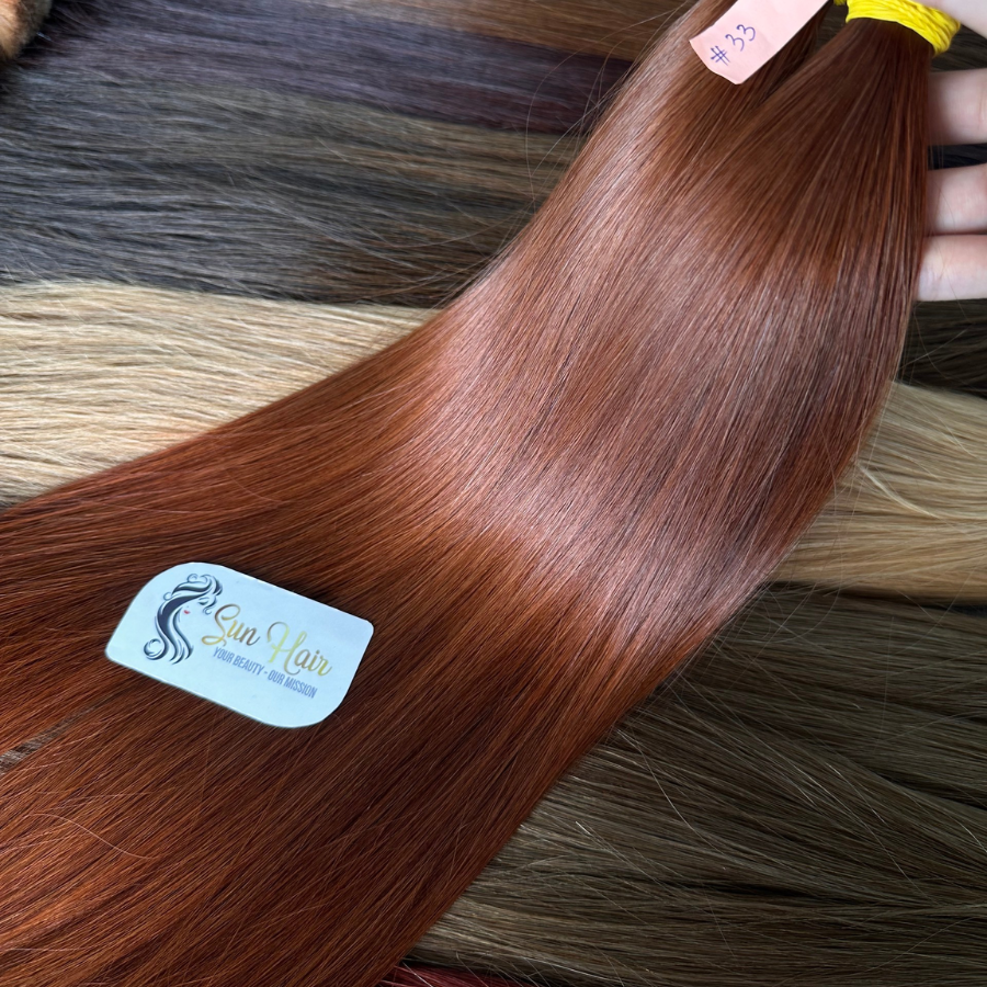 Wholesale High Quality Products With Many Colors #000, 18, 33, 71B, 810, 1280 SDD 100% Remy & Virgin Real Human Hair Extensions