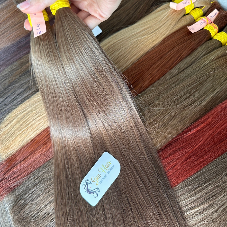Wholesale High Quality Products With Many Colors #000, 18, 33, 71B, 810, 1280 SDD 100% Remy & Virgin Real Human Hair Extensions