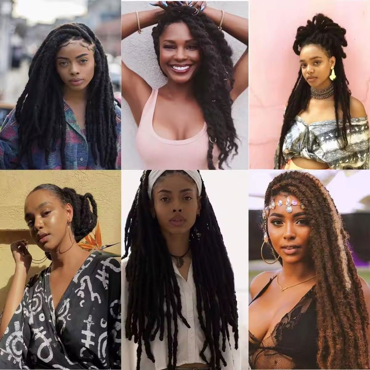 Wavy Faux Locs Braided Wig 13X4 Synthetic Lace Frontal Wigs with Goddess Locs Crochet Hair 32' Braid Wig for Black Women
