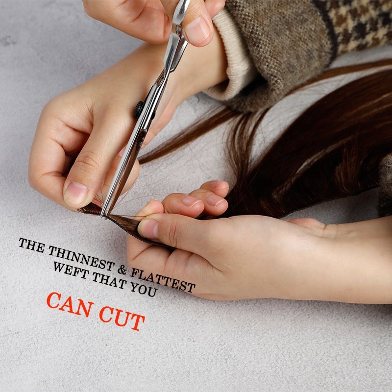 New Arrival Hand Tied Double Drawn Cuticle Aligned Human Hair Extension Genius Hair Weft
