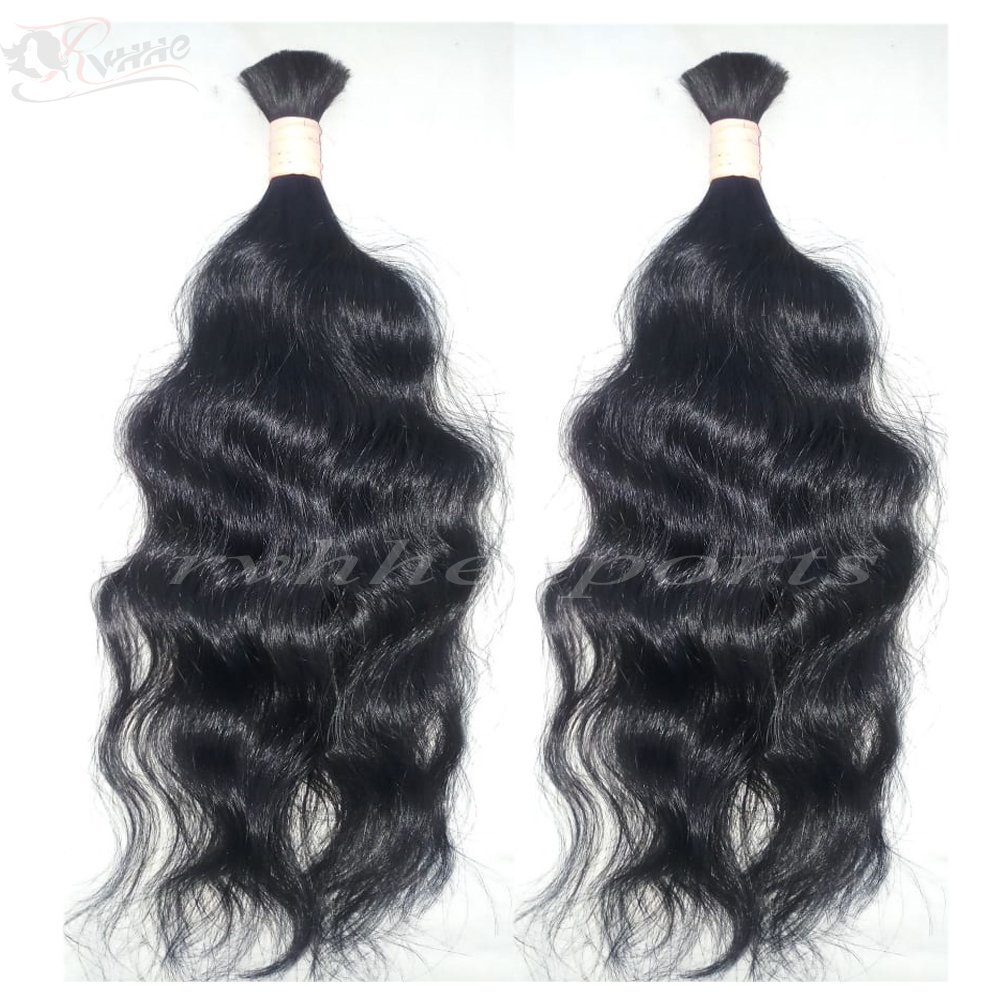 Wholesale Price Grade 10A Raw Unprocessed Bulk Virgin Indian Human Hair Extensions