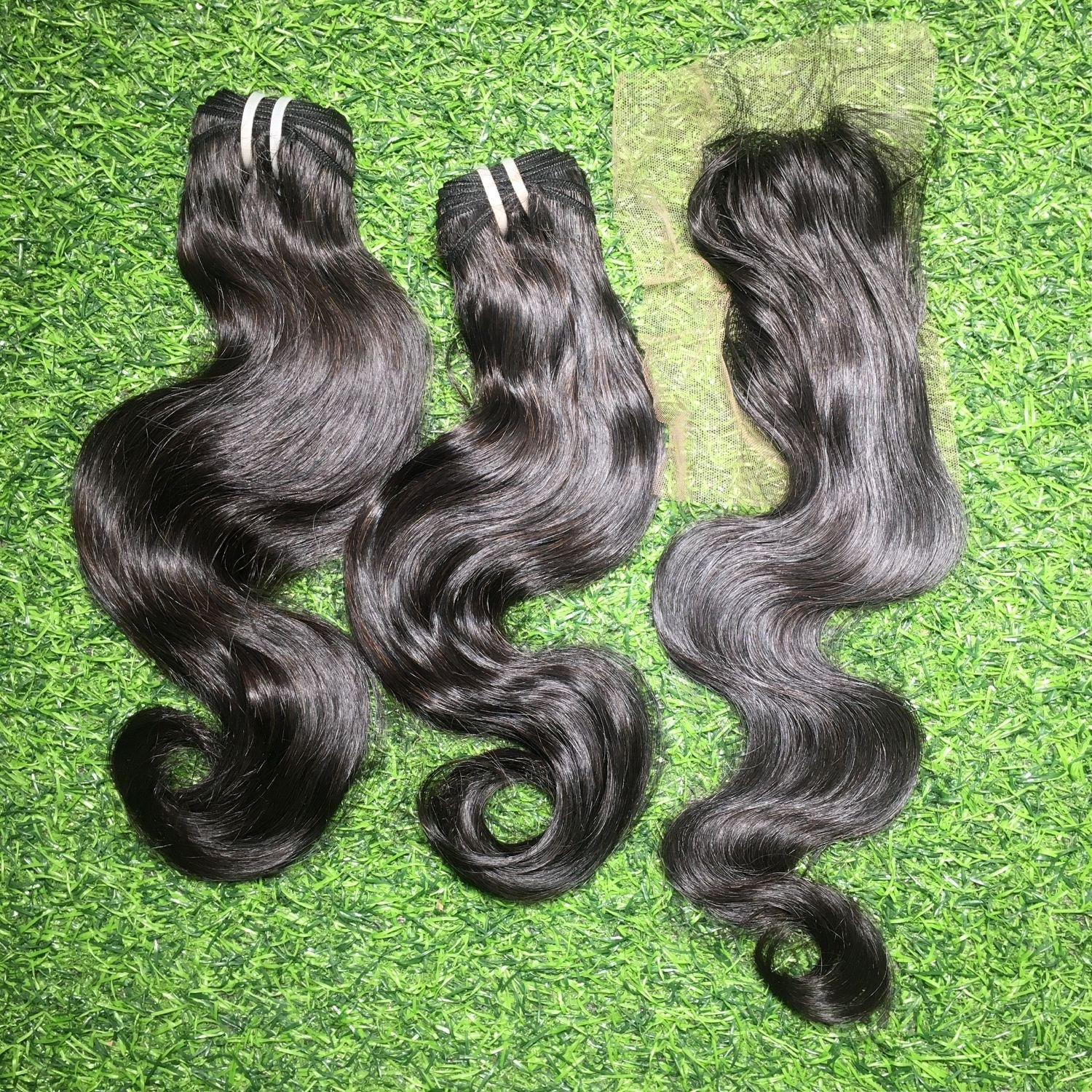 Vietnamese Bundles Weave Making Machine Cheap 100% Clip In Human Body Wave Human Hair Extensions