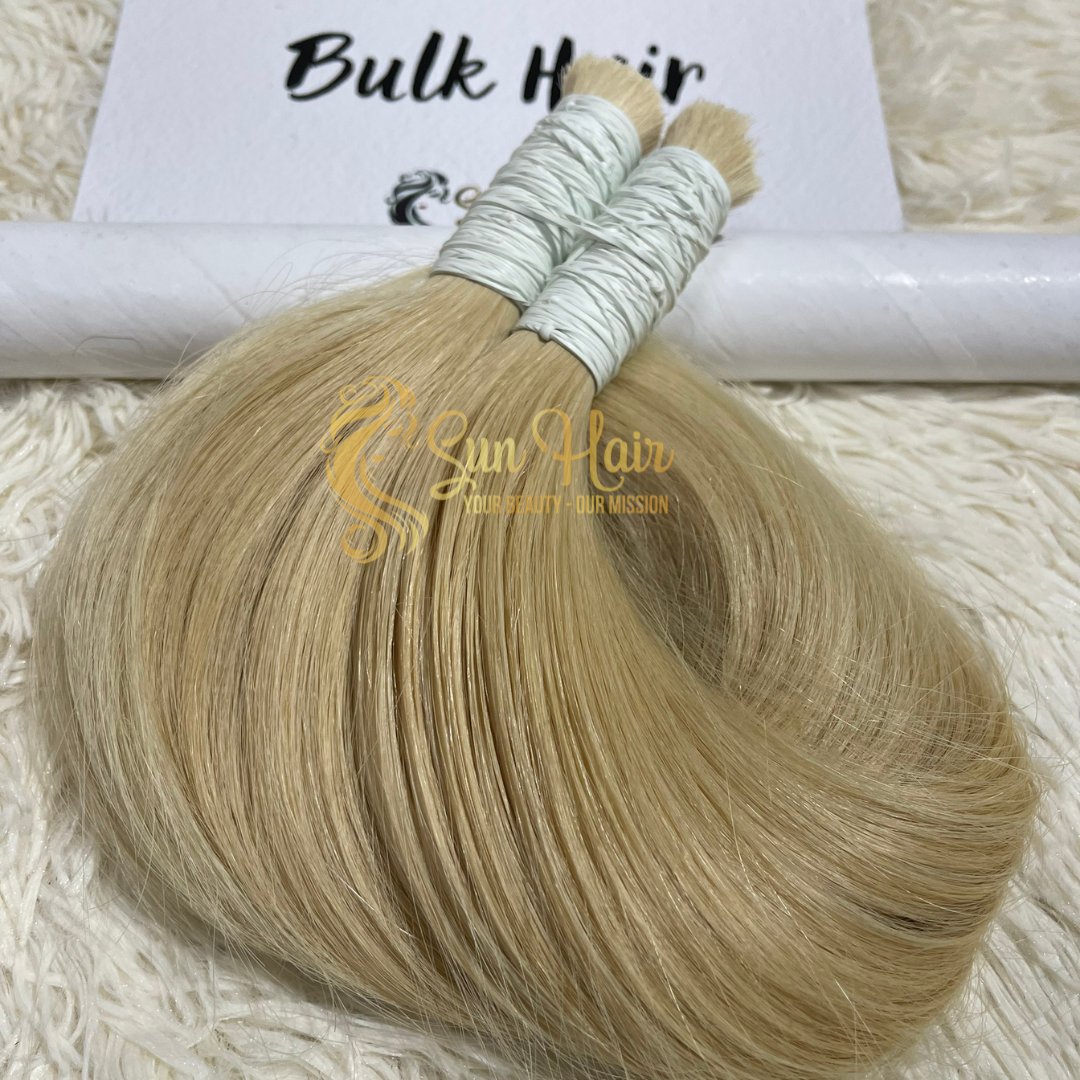 Hot Selling Bulk Straight Virgin Hair Extensions Color #22 Ash Cuticle Aligned Wigs 8 Inches Stretched Length Raw Vietnamese