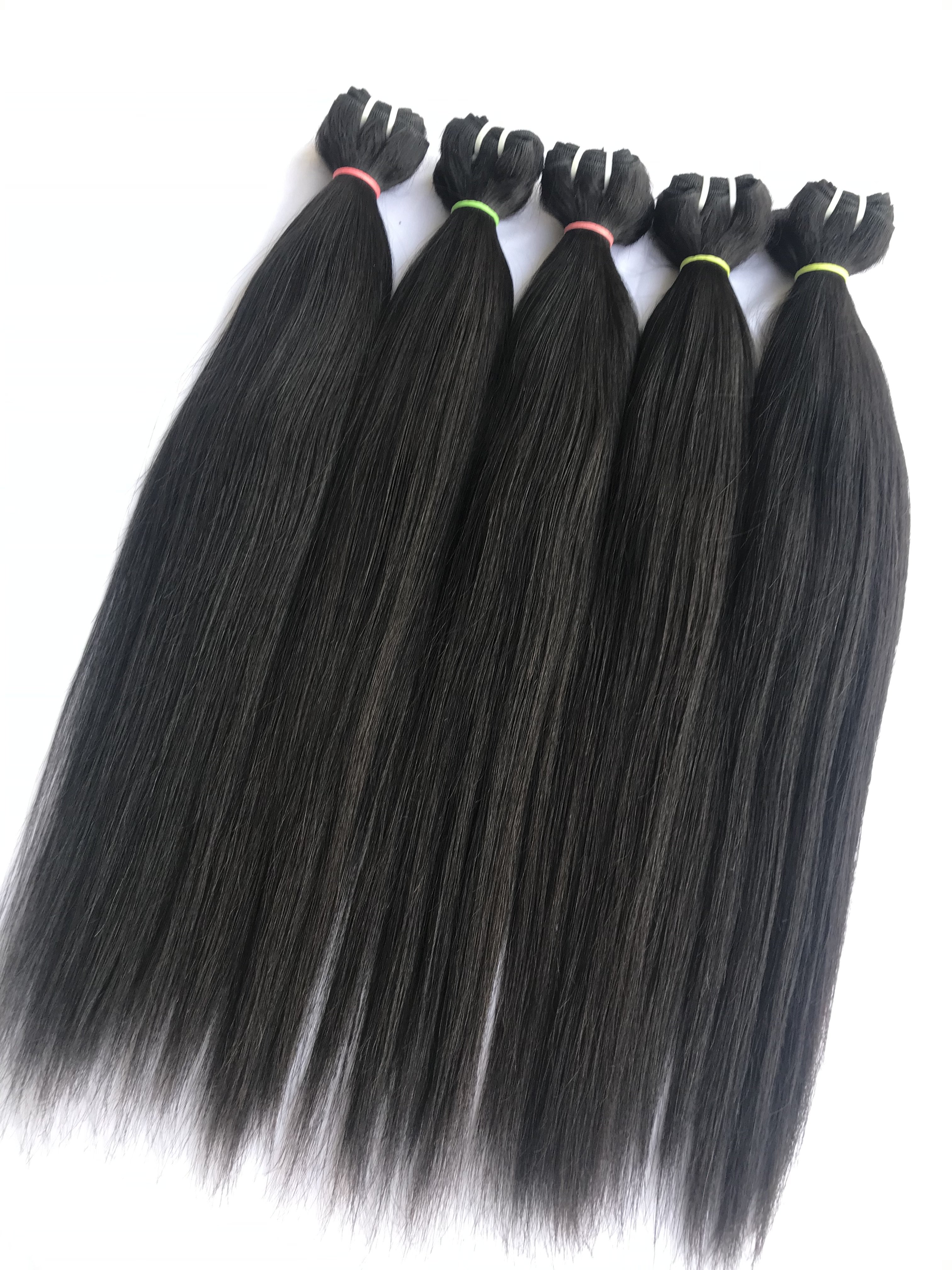 Good Quality Wholesale's Cuticle Aligned Straight Soft Single Donor Human Virgin Peruvian Unprocessed Hot Selling Bundles Hair's