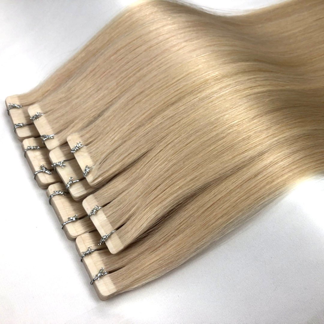 Ruikang Invisible Tape Hair Double Drawn Remy Skin Russian Indian Human Hair Extension
