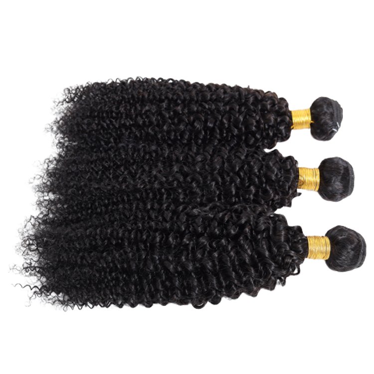 Kinky Curly Hair 1/3/4 pc Natural Color 8-26 Inch Brazilian Curly Hair Weave Bundles Non Remy Human Hair Extensions