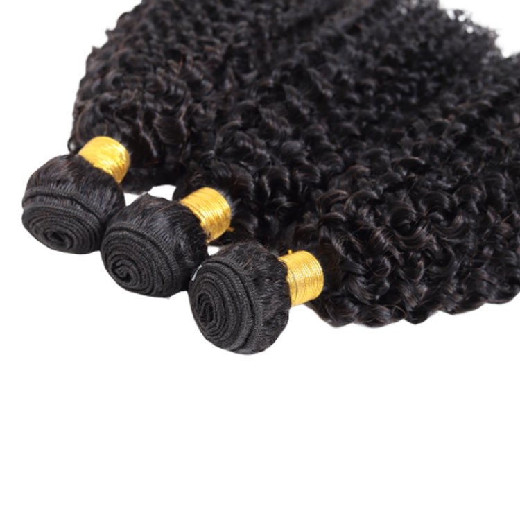 Kinky Curly Hair 1/3/4 pc Natural Color 8-26 Inch Brazilian Curly Hair Weave Bundles Non Remy Human Hair Extensions