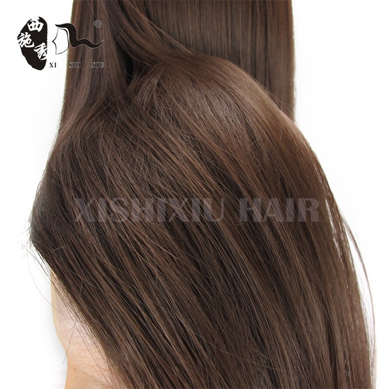 cheap hairdressing 100% synthetic hair Female training doll head
