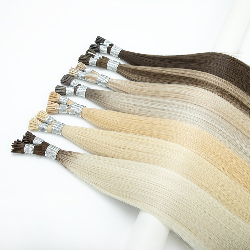 High Quality New Tendency European Double Drawn nano tip hair extensions