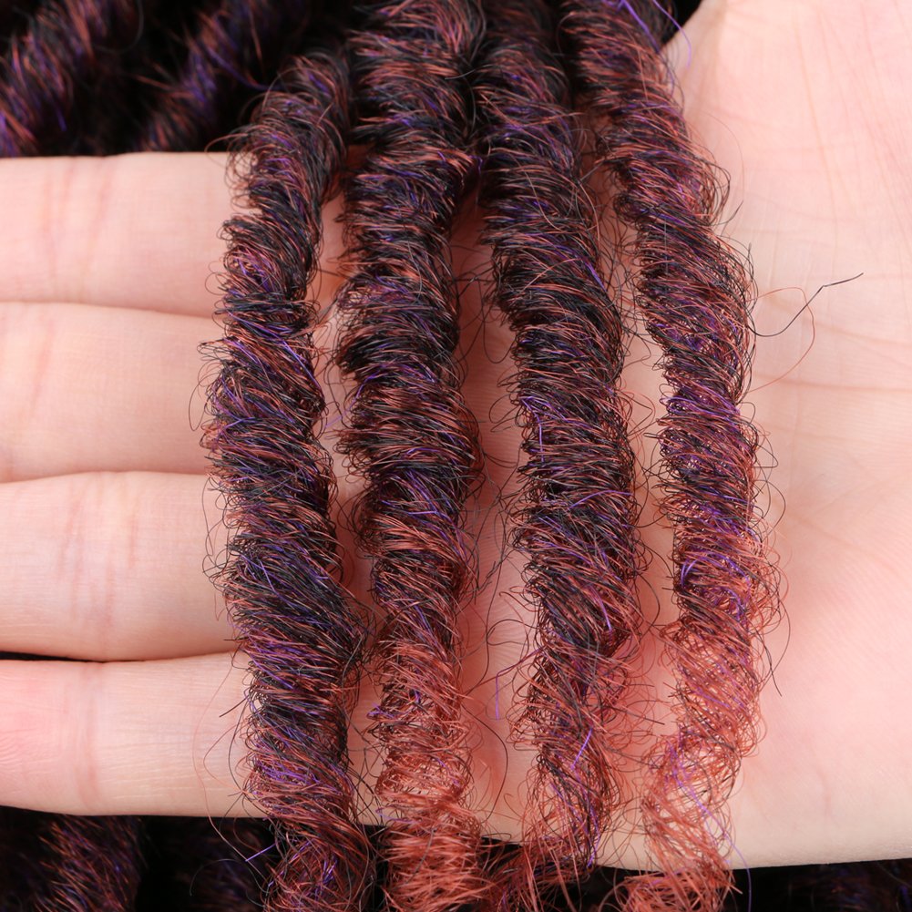 New Arrival 6 Inch Crochet Braids Dreadlocks for Short Twist Wigs for Black Women and Men Afro Curly Synthetic Dreadlock Wig